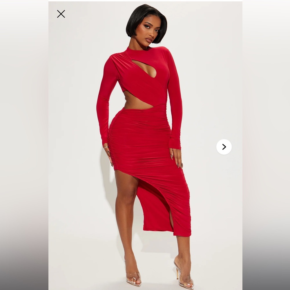 Richey Maxi Dress - Red